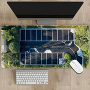 300x600mm Non - slip Rubber Mouse Pad - Multi - purpose Desk Mat with RC Racing Track Design, 2mm Thick - Lacatang Shop