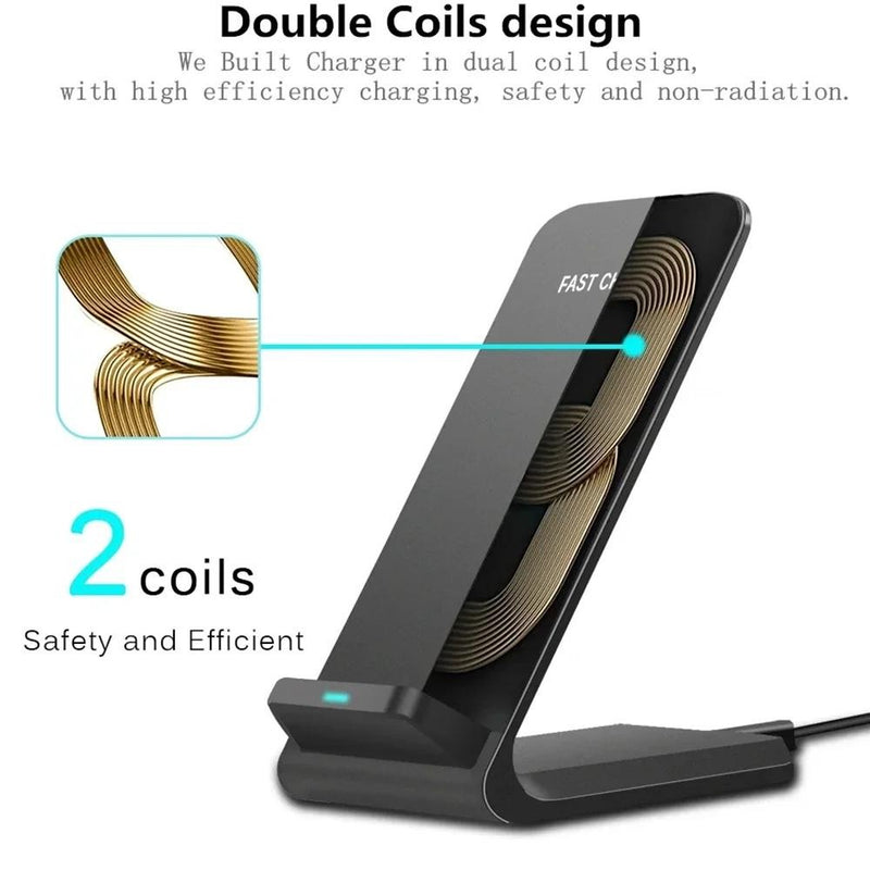 1/2 Pack 35W Wireless Fast Charger Stand Dock Cradle for Iphone 17 Pro Max Air