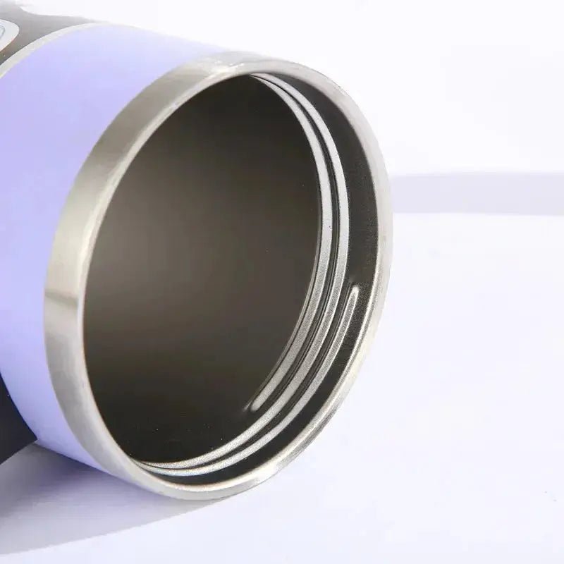 30/oz Stainless Steel Vacuum Insulated Tumbler with Lid Thermal Coffee Car Cup Travel Mug Medium capacitywith Handle Straw Mug - Lacatang Shop