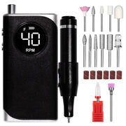 35000RPM Electric Nail Drill Nail Polish Machine Metal Grinding Head Profession Sander Nail Glue Polishing Machine Nail Salon - Lacatang Shop