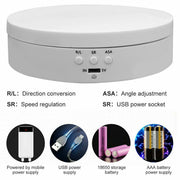 360° Electric Motorized Rotating Display Stand for Jewelry Photography - Lacatang Shop