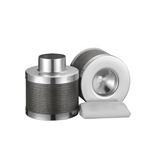 4 Inch Air Carbon Filter with Australian Virgin Charcoal for Air Purifier in Grow Tent Kits - Odor Control and Ventilation