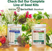 4,000 Non GMO Heirloom Vegetable Seeds for Planting Vegetables and Fruits - 12 Variety Pack of Herb Seeds for Planting Outdoors - Gardening Supplies, Survival Gear, Prepper Kits - Lacatang Shop