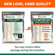 4,000 Non GMO Heirloom Vegetable Seeds for Planting Vegetables and Fruits - 12 Variety Pack of Herb Seeds for Planting Outdoors - Gardening Supplies, Survival Gear, Prepper Kits - Lacatang Shop