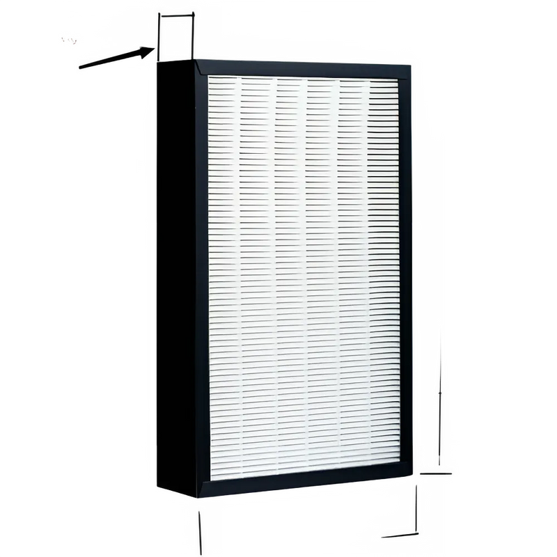 Custom Made HEPA Filter 200x130x20mm Air Purifier Filter for Air Cleaning