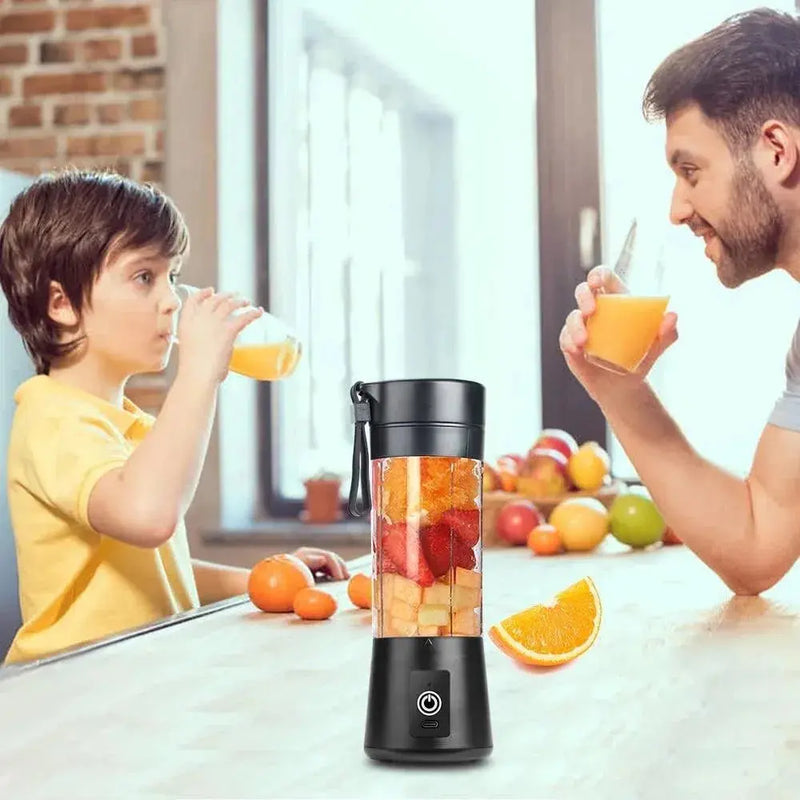 Portable Blender Cup,Electric USB Juicer Blender,Mini Blender Portable Blender for Shakes and Smoothies, Juice,380Ml, Six Blades Great for Mixing, Portable  Cup,Electric USB Juicer ,Mini  Portable   AliExpress Lacatang Shop 