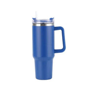 40oz Stainless Steel Insulated Water Bottle With Handle Drinking Cups Keeps Cold Tumbler With Lid Straw Mug for Summer Outdoor - Lacatang Shop