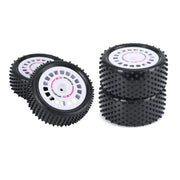 4 Pcs 88mm Buggy Tires Wheel Tyre for 1/10 Wltoys 104001 Tamiya TT-02B DT-02 RC Car Off Road Rally Racing Rims Upgrades Parts AliExpress