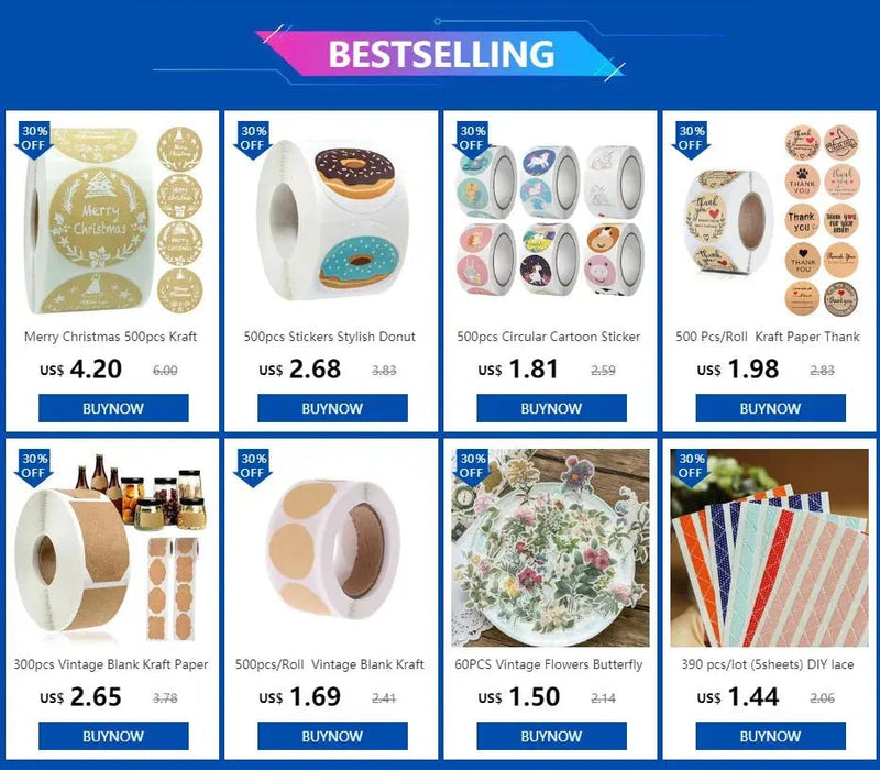 45 Pcs Cute Rabbit Kawaii Stickers for Daily Decoration and Scrapbooking in Korean Diary - Lacatang Shop