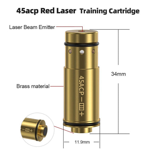 45ACP Red Dot Laser Training Equipment for Tactical Skill Development - Lacatang Shop