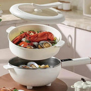 4.5L Smart Electric Wok - Multi-function Non-stick Electric Hot Pot