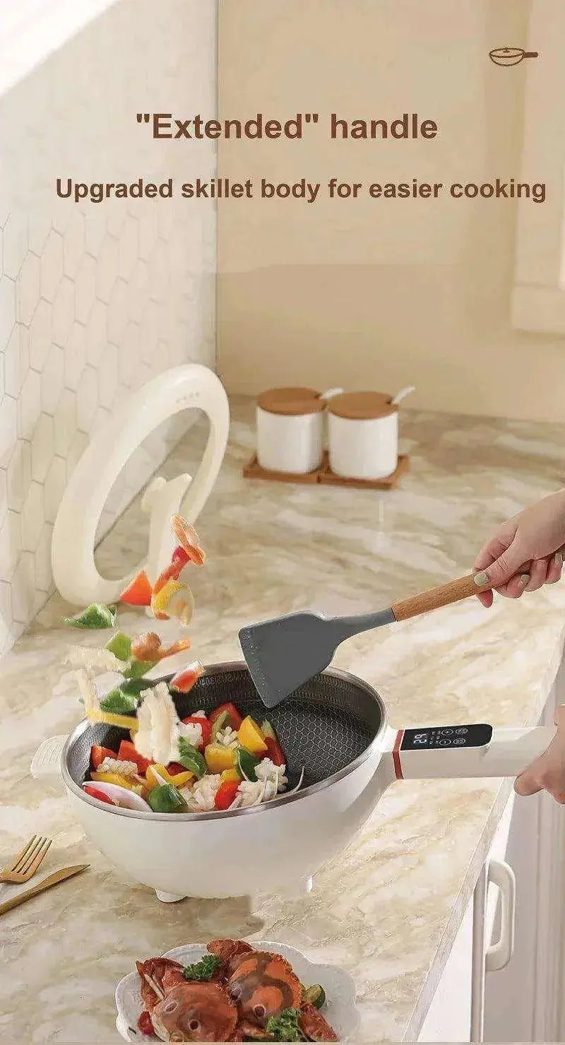 4.5L Smart Electric Wok Multi - function Electric Pot Reservation Steamer Non - stick Fry Pan Large Capacity Electric Hot Pot 220V - Lacatang Shop