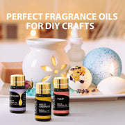 Essential Oil Set - Natural Essential Oils - Essential Oils Gift Set for Massage,Diffuser, Home Care, DIY Candle and Soap Making(25 * 5ML)