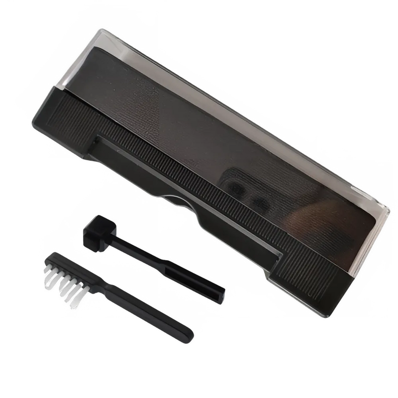 3 Piece Vinyl Record Cleaning Brush Kit - Turntable Dust Remover Set
