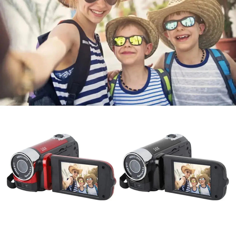 4K 48MP DV Camera 2.7in TFT Rotatable Screen 16x Digital Zoom Video Camera with USB Cable new - Lacatang Shop