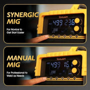 5 - in - 1 Welder 200A MIG/TIG/CUT/Stick Dual Voltage Aluminum Welding Machine LCD Display Plasma Cutter Compatible Spool Gun - Lacatang Shop