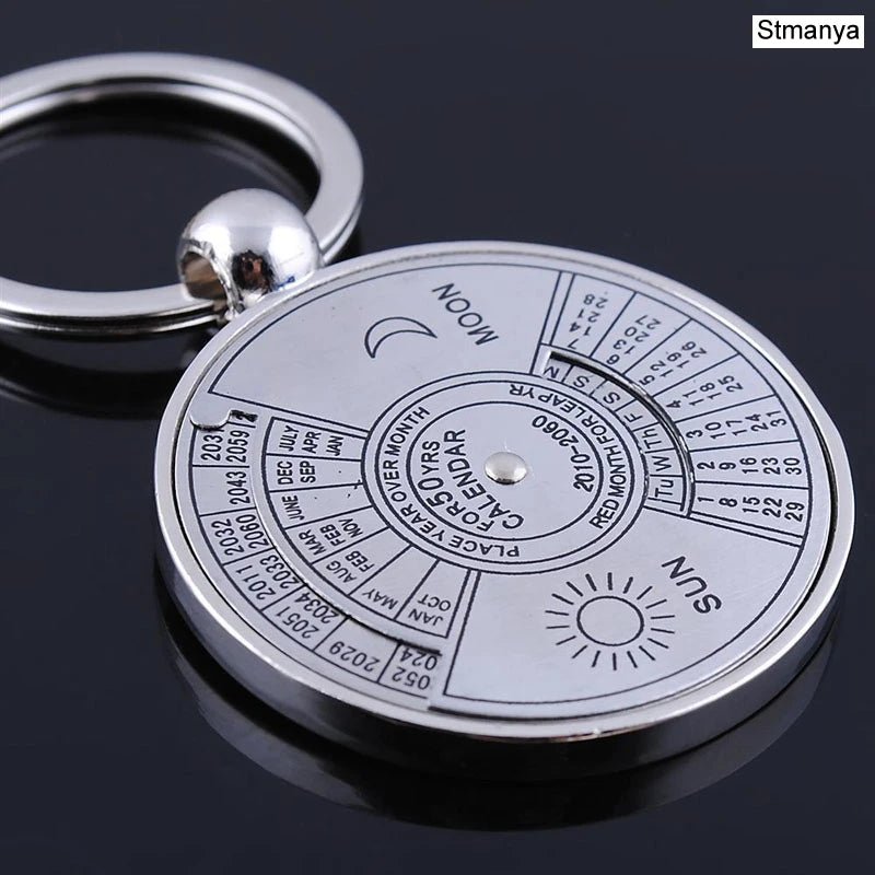 50 Years Super Perpetual Calendar Key Chain Bottle Opener Key Rings Astrology KeyChain Party Gift Key Holder Gift Jewelry Aliexpress
