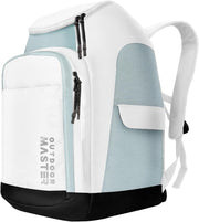 50L Ski Boot Bag - Ski and Snowboard Boots Travel Backpack with Helmet Compartment | Waterproof Exterior & Bottom - Lacatang Shop