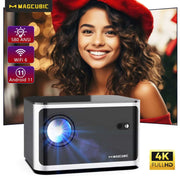 580ANSI Auto Focus Projector Android 11 4K 1080P Wifi6 Voice Control - Lacatang Shop