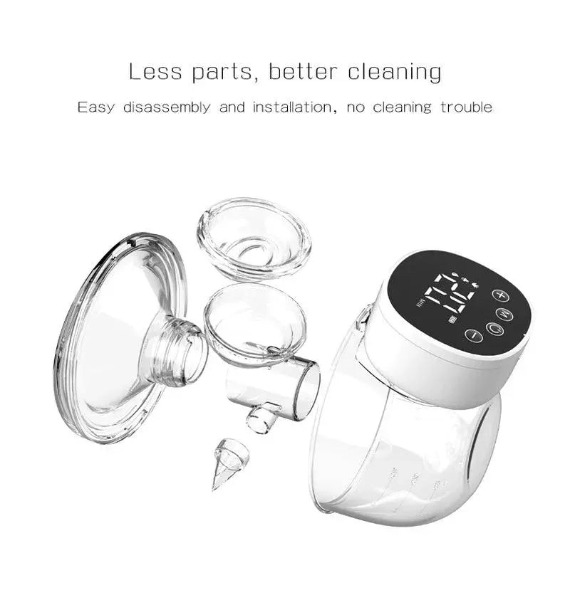 Professional Title: "Fully Automatic Wearable Breast Pump for Mother and Baby - Milk Extraction and Collection System" Professional Title: "Fully Automatic Wearable Breast Pump for Mother   AliExpress Lacatang Shop 