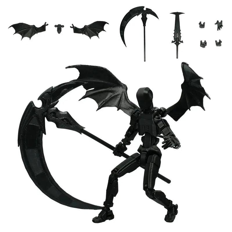 Multi-Jointed Movable Shapeshift Robot 2.0 3D Printed Mannequin Dummy 13 Action Figures Toys Kids Adults Parent-children Games Lacatang Shop