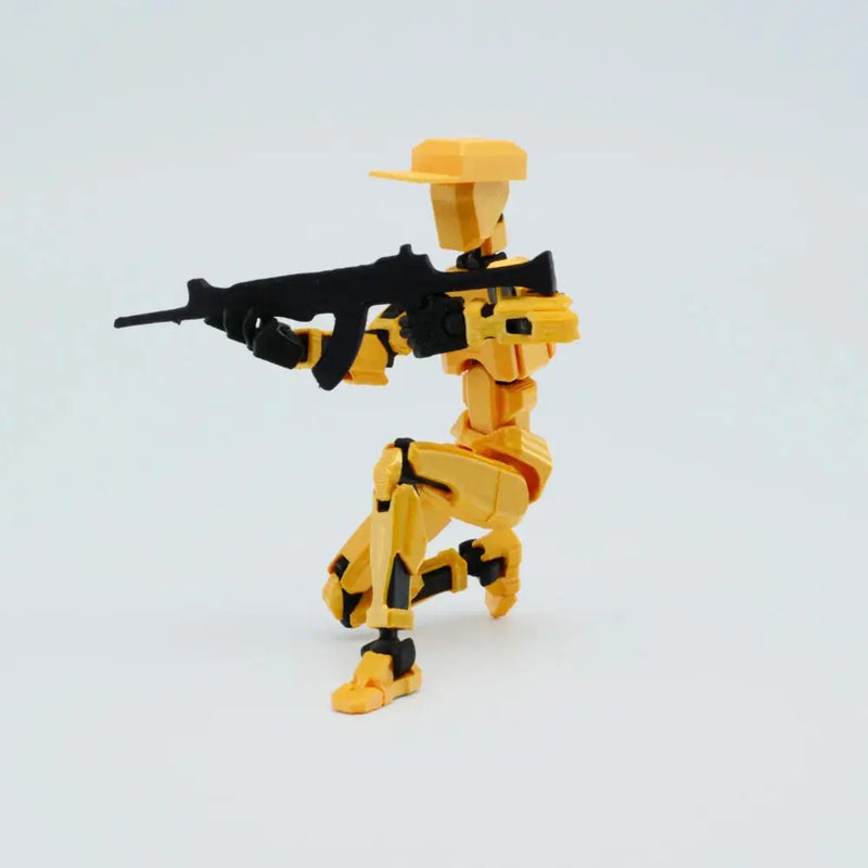 Multi-Jointed Movable Shapeshift Robot 2.0 3D Printed Mannequin Dummy 13 Action Figures Toys Kids Adults Parent-children Games Lacatang Shop