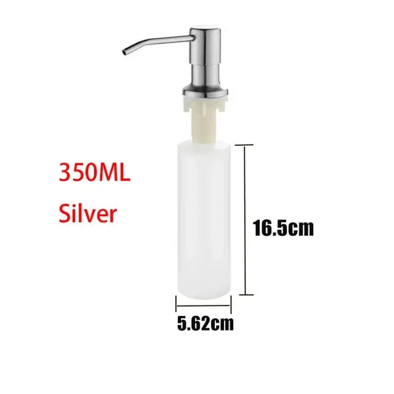 Dish Soap Dispenser Kitchen Liquid Soap Dispenser Sponge Caddy Soap Pump Dispenser with Sponge Holder Kitchen Cleaner Dish Soap Dispenser with Sponge Holder - Kitchen Soap Pump Caddy  AliExpress Lacatang Shop 