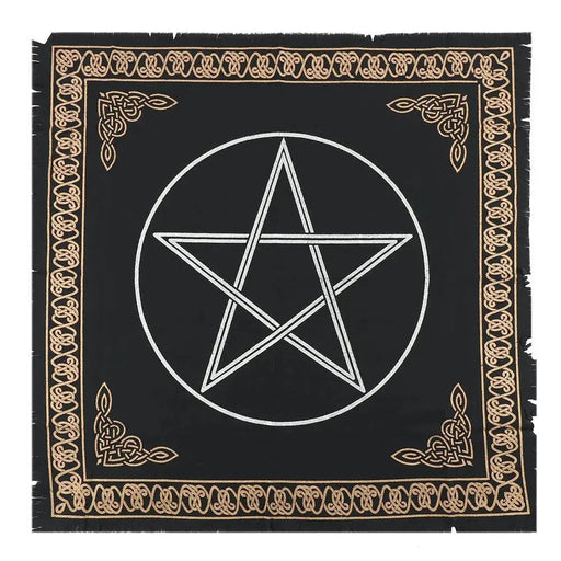 65x65cm Pentacle Altar Cloth - Spiritual Decor for Rituals