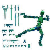 Multi-Jointed Movable Shapeshift Robot 2.0 3D Printed Mannequin Dummy 13 Action Figures Toys Kids Adults Parent-children Games Lacatang Shop