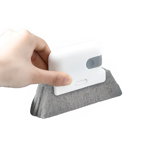 2-in-1 Groove Cleaning Tool Creative Window Groove Cleaning Cloth, Window Cleaning Brush, Windows Slot Cleaner Brush, Groove Brush