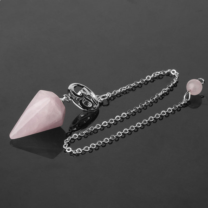 Crystal Ore Pendulum Spiritual Pendant Jewelry