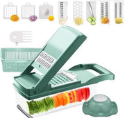 12 in 1 Manual Vegetable Chopper Kitchen Gadgets Food Chopper Onion Cutter Vegetable Slicer 

Save time and effort with our 12-in-1 Manual Vegetable Chopper - Perfect for Efficient and Precise Food Prep! Kitchen Aliexpress Lacatang Shop 