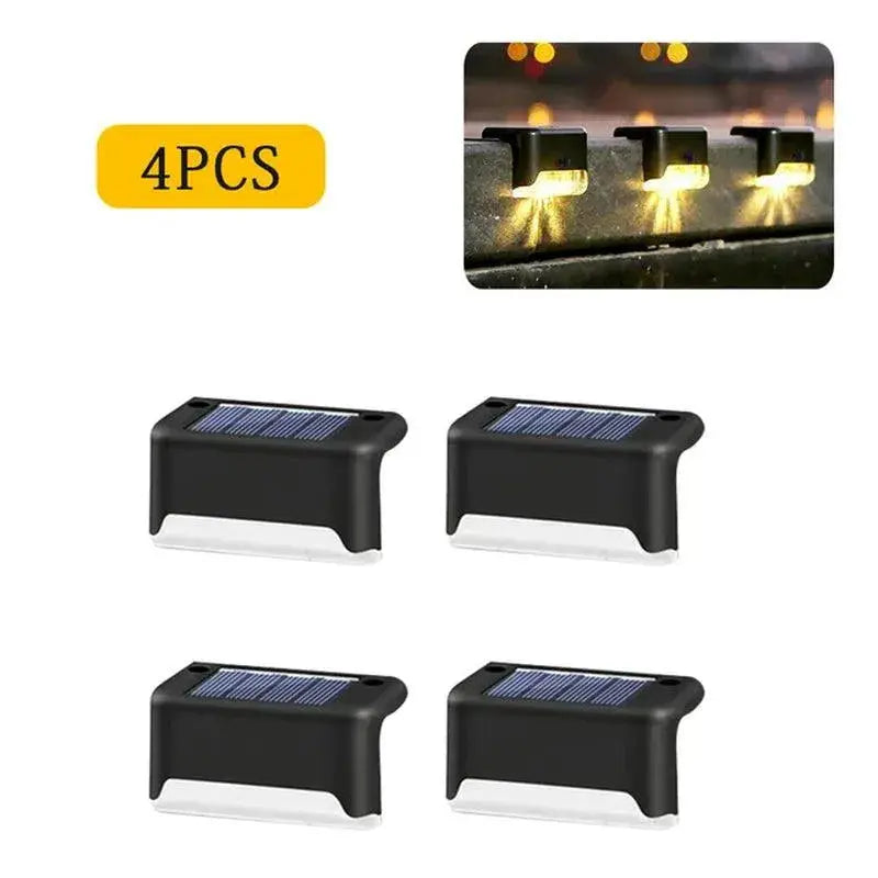 Outdoor Solar LED Garden Lights for Stairs Deck Pathway - Waterproof Step Lights for Patio, Yard, and Garden Decor Outdoor Solar LED Garden Lights for Stairs Deck Pathway - Waterproof   AliExpress Lacatang Shop 