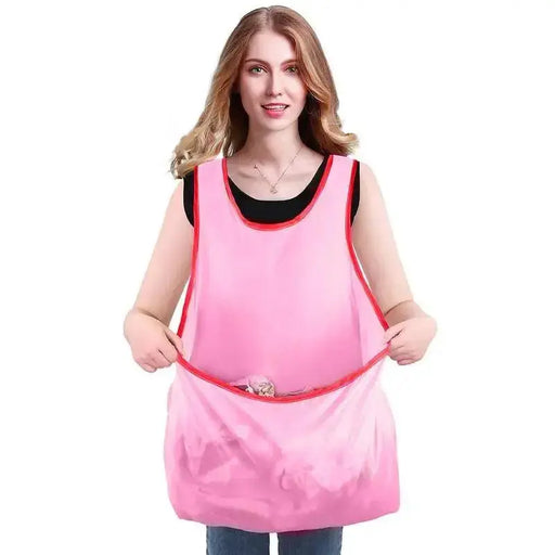 Clothes Drying Apron Gardening Apron for Women Laundry Apron with Pocket Waterproof Portable Drying Clothes Organizer Waterproof Gardening Apron for Women | Portable Clothes Drying Storage  AliExpress Lacatang Shop 