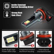 9005 9006 LED Headlights Kit Combo Bulbs 8000K High Low Beam Super - Lacatang Shop