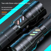 900W 900000000LM Powerful FlashLight Torch Long - range Powerful LED Flashlight USB Rechargeable Outdoor Camping Lamp Zoom Lantern - Lacatang Shop