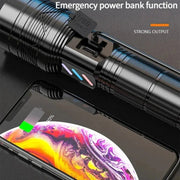 900W 900000000LM Powerful FlashLight Torch Long - range Powerful LED Flashlight USB Rechargeable Outdoor Camping Lamp Zoom Lantern - Lacatang Shop