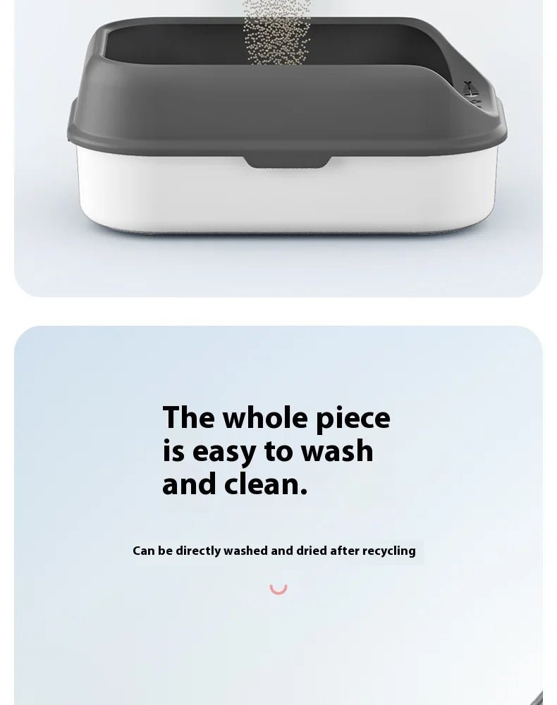 90x60CM Large Cat Litter Mat Waterproof Double Layer Non Slip Litter Box Tray Pad Washable Durable Pet Toilet Training Mat - Lacatang Shop