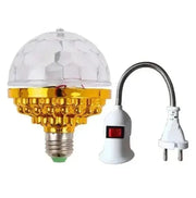 RGB LED Stage Light with Rotating Disco Magic Ball Effect for Home Room Dance Parties RGB LED Stage Light with Rotating Disco Ball for Dance Parties  AliExpress Lacatang Shop 