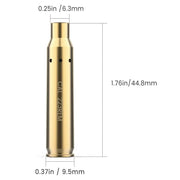 9mm 223Rem Tactical Laser Bore Sight Red Green Laser Boresighter Lazer Zeroing Cartridge Bore Sighter Laser Pointer Airsoft - Lacatang Shop