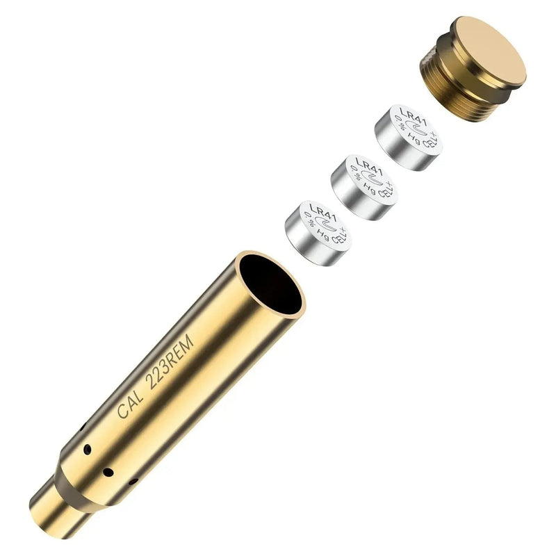 9mm 223Rem Tactical Laser Bore Sight Red Green Laser Boresighter Lazer Zeroing Cartridge Bore Sighter Laser Pointer Airsoft - Lacatang Shop