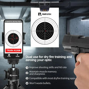 9MM Flat Head Red Dot Laser Training Cartridge for Pistol Marksmanship - Lacatang Shop