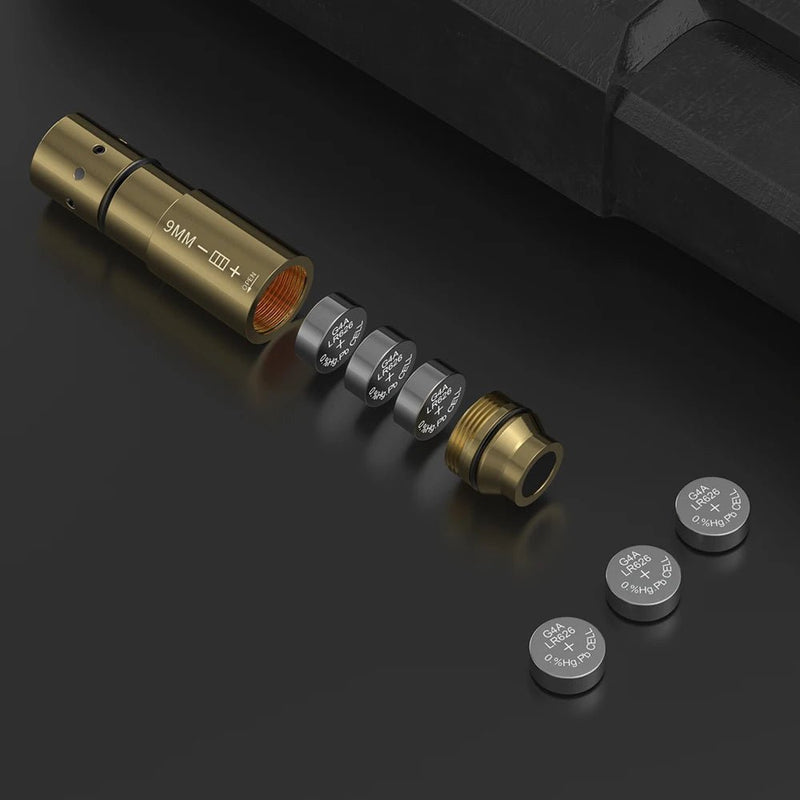 9MM Flat Head Red Dot Laser Training Cartridge for Pistol Marksmanship - Lacatang Shop