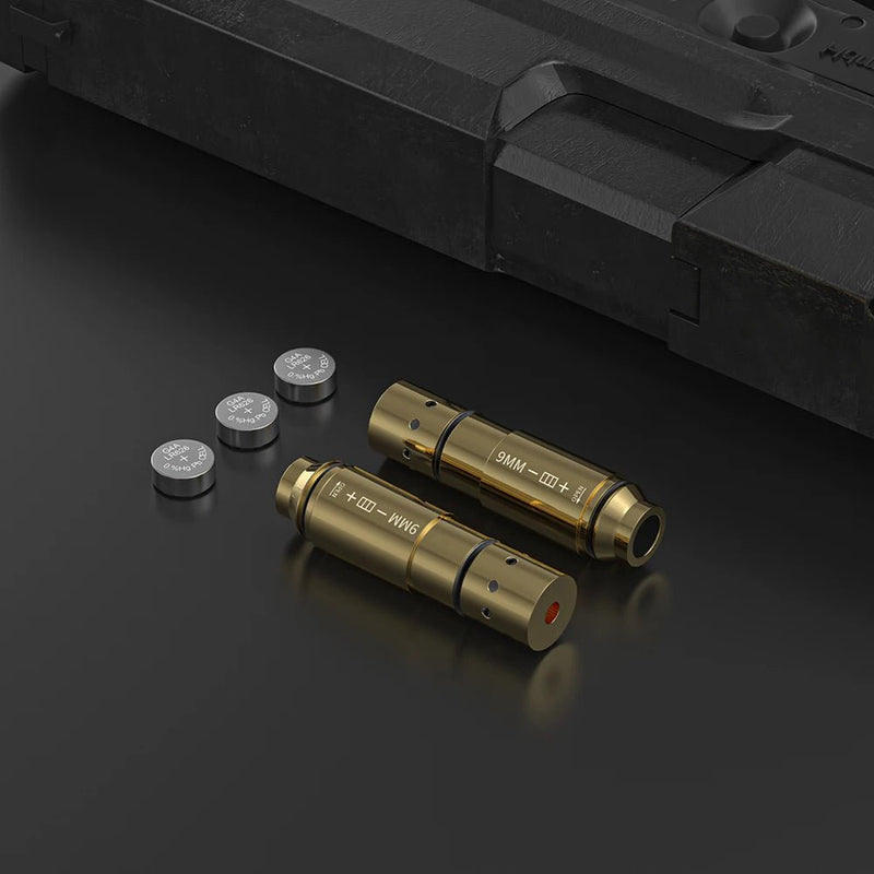 9MM Flat Head Red Dot Laser Training Cartridge for Pistol Marksmanship - Lacatang Shop