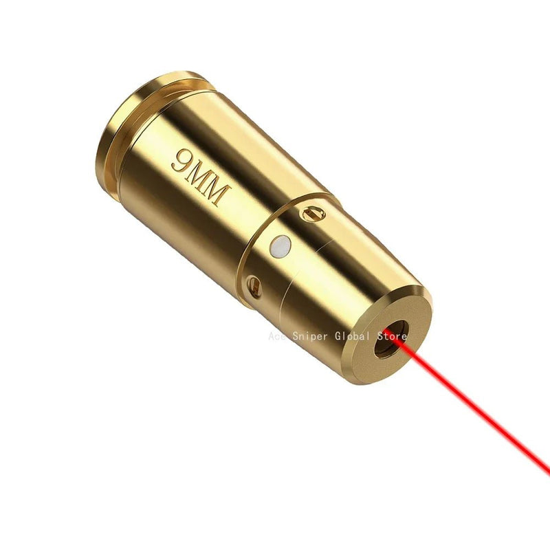9mm Red Laser Boresighter Cartridge for Pistol and Rifle Scope Training - Lacatang Shop