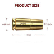 9mm Red Laser Boresighter Cartridge for Pistol and Rifle Scope Training - Lacatang Shop