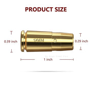9mm Red Laser Boresighter Cartridge for Pistol and Rifle Scope Training - Lacatang Shop