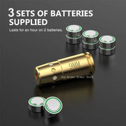 9mm Red Laser Boresighter Cartridge for Pistol and Rifle Scope Training - Lacatang Shop