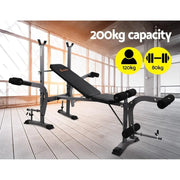 Everfit Weight Bench Adjustable Bench Press 8-In-1 Gym Equipment Everfit 8-in-1 Adjustable Weight Bench Press Gym Equipment Home & Garden Ozdingo Lacatang Shop 