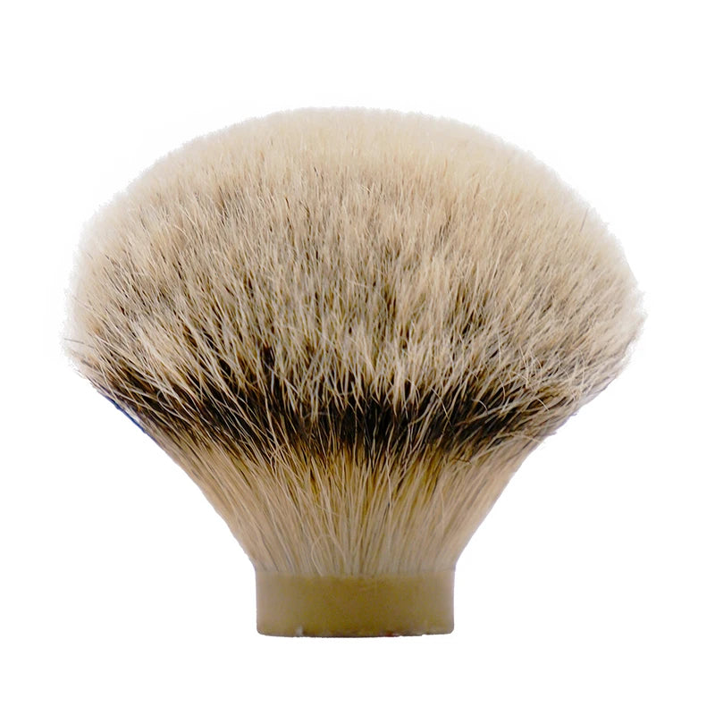 Boti Brush-SHD Leader Silvertip Badger Hair Knot Shaving Brush Bulb Shape Men's Beard Tool Handmade